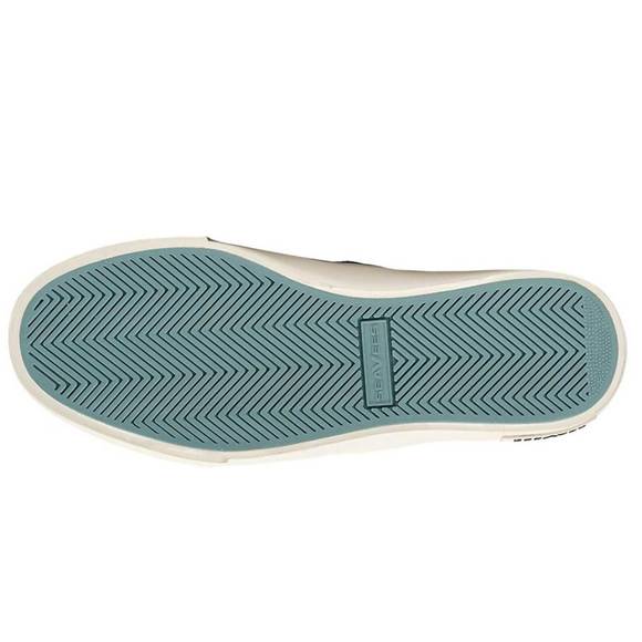 NEW SEAVEES women's legend sneaker highlands in black/white woven houndstooth - Picture 5 of 5